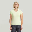 G-STAR Outlet Eyben Slim V-Neck Top 2.0 Green