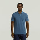 G-STAR Outlet Oluv Slim Polo Medium blue