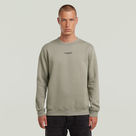 G-STAR Outlet Center Chest Logo Sweater Beige