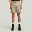 G-STAR Outlet Bronson Straight Shorts Beige