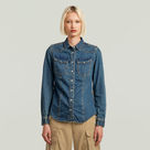 G-STAR Outlet 3301 Shirt Medium blue