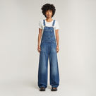 G-STAR Outlet Straight Leg Dungaree Medium blue
