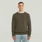 G-STAR Outlet Prenda teñida de punto con estructura Gris