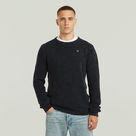 G-STAR Outlet Prenda teñida de punto con estructura Negro