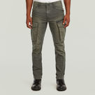 G-STAR Outlet Pantalones Rovic Zip 3D Regular Tapered Gris