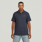G-STAR Outlet Polo con estructura Azul oscuro