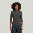 G-STAR Outlet Camiseta Stripped Slim Mock Multi color