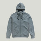 G-STAR Outlet Premium Core Hooded Zip Sweater Grey