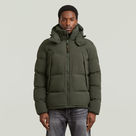 G-STAR Outlet G-Whistler Padded Hooded Jacket 2.0 Grey