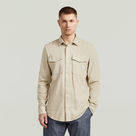 G-STAR Outlet Marine Slim Shirt Beige
