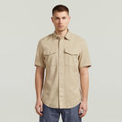 G-STAR Outlet Camisa Marine Slim Beige