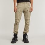 G-STAR Outlet Cargo 3D Regular Tapered Pants Beige