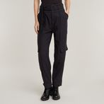 G-STAR Outlet Pantalones High Paperbag Negro