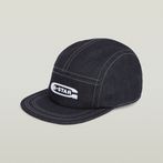 G-STAR Outlet Flat Brim 5 Panel Cap Dark blue