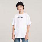 G-STAR Outlet Camiseta Loose para Niños Blanco