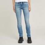 G-STAR Outlet Midge Slim Straight Jeans Light blue