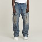 G-STAR Outlet Jeans Bend Cargo Loose Azul claro