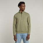 G-STAR Outlet Nifous Half Zip Sweater Green