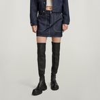 G-STAR Outlet Carpenter Mini Skirt Dark blue