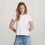 G-STAR Outlet Top Front Seam Blanco