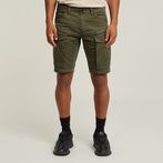 G-STAR Outlet Rovic Zip Regular Shorts Grey