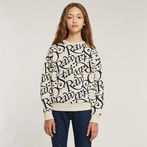 G-STAR Outlet Girls Sweater Unbrushed Dark blue