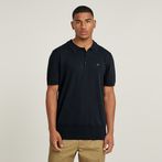 G-STAR Outlet Polo Knitted Azul oscuro