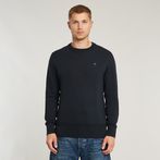 G-STAR Outlet Premium Core Knitted Sweater Dark blue
