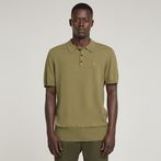 G-STAR Outlet Polo Knitted Verde