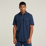 G-STAR Outlet Camisa Marine Slim Azul oscuro
