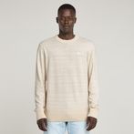 G-STAR Outlet Premium Core Knitted Sweater White