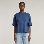 G-STAR Outlet Horizontal Seam Loose Top Medium blue