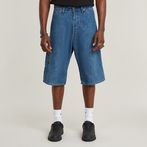 G-STAR Outlet Shorts Bam Logger Azul intermedio