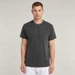 G-STAR Outlet Camiseta Shipping Graphic Overdyed Negro