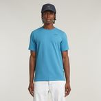G-STAR Outlet Camiseta Slim Base Azul intermedio