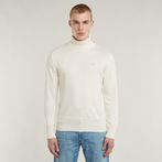 G-STAR Outlet Core Turtle Knitted Sweater Beige