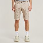 G-STAR Outlet 3D Regular Cargo Shorts Beige