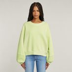 G-STAR Outlet Sudadera Overdyed Oversized Verde