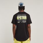 G-STAR Outlet Lash Back Graphic T-Shirt Black