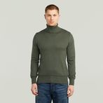 G-STAR Outlet Core Turtle Knitted Sweater Green