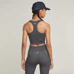 G-STAR Outlet Seamless Racerback Top Grey