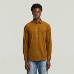 G-STAR Outlet Clean Regular Shirt Brown