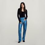 G-STAR Outlet Viktoria High Straight Jeans Dark blue