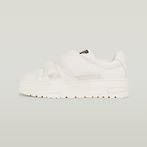 G-STAR Outlet Lhana II Velcro Leather Sneakers White