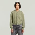 G-STAR Outlet Sudadera Bomber Verde