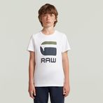 G-STAR Outlet Boys T-Shirt Regular White