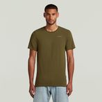 G-STAR Outlet Camiseta Slim Base Verde