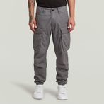 G-STAR Outlet Pantalones Cargo 3D Regular Tapered Cuffed Gris