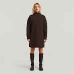 G-STAR Outlet Vestido de punto Cable Loose Marrón