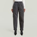 G-STAR Outlet Pantalones chinos Pleated Tapered Cargo Gris
